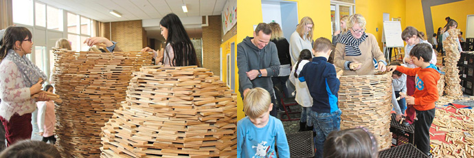 Fotostreifen Holzspektakel in Lengerich