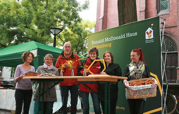 Das Team vom Ronald McDonald Haus Oldenburg