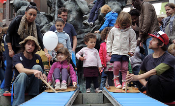 Weltkindertag auf dem Schlossplatz in Oldenburg